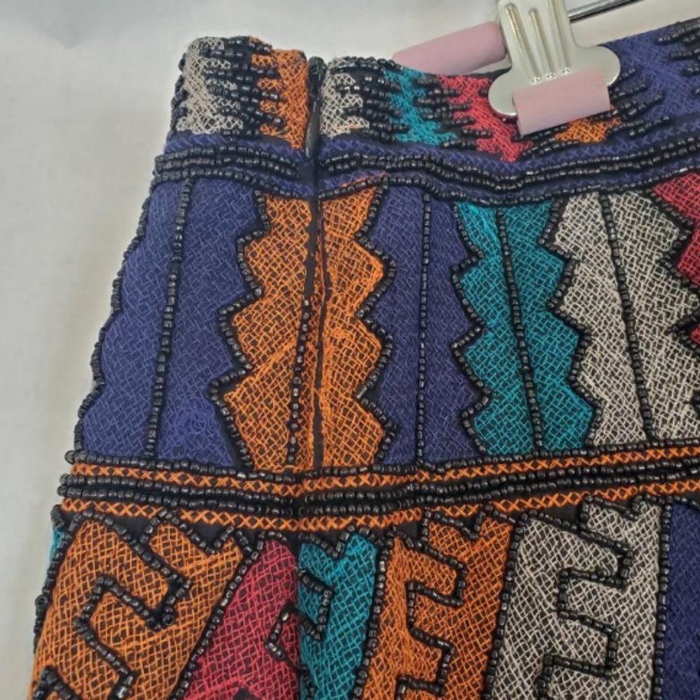 FABULOUS Zara Beaded Mini Skirt - Picture 5 of 6